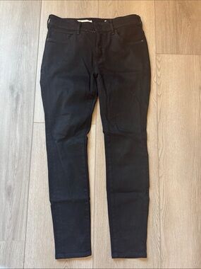 Pilcro and the Letterpress Black Skinny Jeans